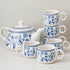 Blue Petals Morning Tea Set